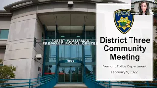 District 3 Community Meeting