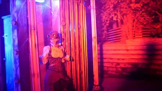 IronworX 4K Scare Zone Walkthrough Kings Dominion Halloween Haunt 2019