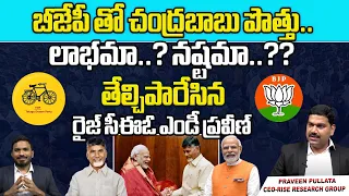 RISE Survey CEO Praveen About TDP Alliance With BJP Party | Chandrababu Delhi Tour | WildWolfDigital