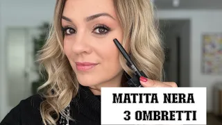 Matita Nera e Ombretti Opachi