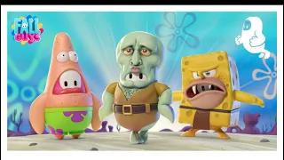 FALL GUYS X SPONGEBOB COSMETICS REVEALED! (2 FREE ITEMS)