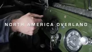 Test driving a restored 1965 Land Rover Series IIa