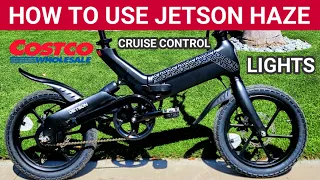 BEFORE YOU RIDE  Jetson Haze Folding Electric Bike Costco