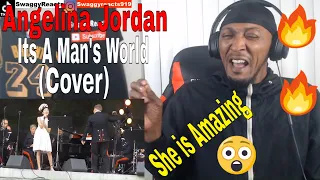 SHE IS AMAZING | Angelina Jordan - It's A Man's World (REACTION)