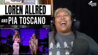 Loren Allred and Pia Toscano LIVE with David Foster - Tell Him - Reaction