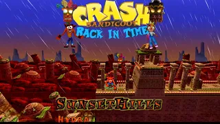 Crash Bandicoot - Back In Time Fan Game: Custom Level: Sunset Hills By Hydra