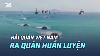 Hình ảnh Hải quân Việt Nam ra quân huấn luyện | VTV24