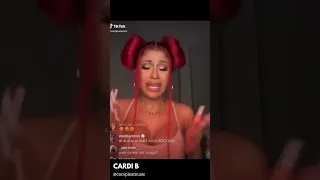 Cardi B CRYING TO HER CEREAL??