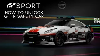 GT SPORT - How to Unlock GT-R Safety Car and Veneno (Free GTR &  Lamborghini Reward)