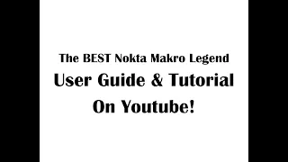 Best Nokta Makro Legend Tutorial & User Guide on Youtube!