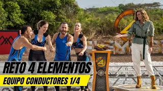 RETO 4 ELEMENTOS Equipo Conductores MEJORES MOMENTOS (1/4) | Chano Jurado