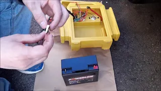 Replacing the battery in our jump starter 12V Booster Jump Pack