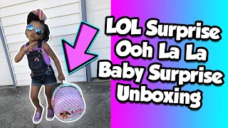 NEW BIG LOL SURPRISE, OOH LA LA LITTLE BABY SISTER WITH $$$ MONEY BLIND BAGS
