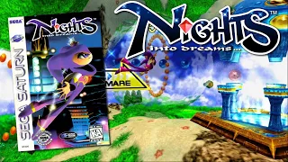 Nights Into Dreams... (1996) (Sega Saturn) ANIVERSÁRIO DE 25 ANOS - Live Stream