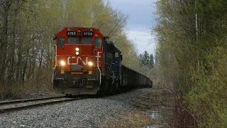 Chasing CN 589 on one of CN's last Branch lines: The Vankleek Sub!