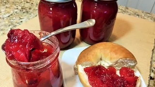КЛУБНИЧНЫЙ ДЖЕМ на зиму за 20 минут.  Аромат и вкус свежих  ягод круглый год.   Strawberry jam