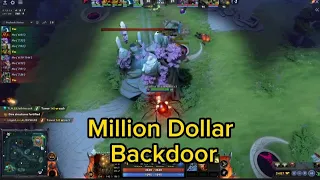 ZAI "Broodmother" perspective in a EPIC Backdoor finish in Dota 2 History!!!