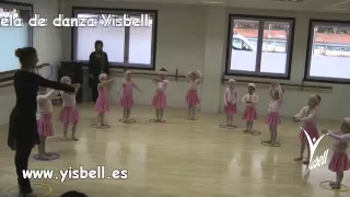 Curso de Danza de Ballet Clásico para niños de 3 años en la Escuela de Yisbell.
