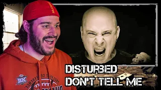 I WASN’T READY | DISTURBED - DON’T TELL ME | REACTION