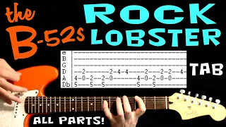 B52s Rock Lobster Guitar Lesson / Guitar Tabs / Tutorial / Guitar Chords / Cover aka Iraq Lobster