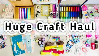 Huge Craft Haul | What’s On My Craft Table | Craft Products Tour |