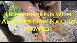 Trying another nailing hammer