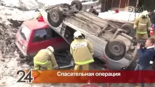 В Казани прошли совместные учения спасателей и студентов медицинского университета