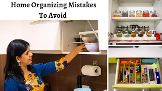 11 Home Organizing Mistakes To Avoid | Sustainable Home Organization Tips