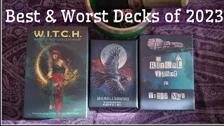 Best & Worst Decks That I Worked With in 2023