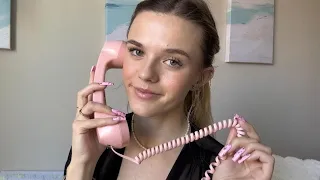 ASMR Office Secretary Roleplay 📠 (typing, calls, writing)