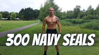 Suffering Must Be | 300 Navy Seal Burpees | 900 Pushups | 49:49