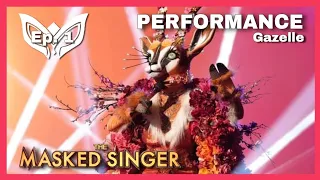 Ep. 1 Gazelle Sings "Uninvited" by Alanis Morissette | The Masked Singer | Season 10