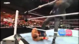 WWE RAW 11/4/11-The Miz & Alex Riley Attacks John Cena & R-Truth
