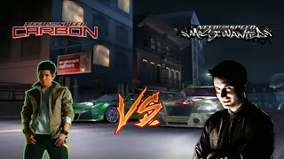 nfs carbon gameplay fix graphics + Kenji vs Taz