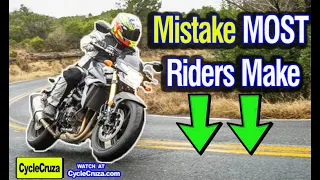 STUPID Mistake MOST Motorcycle Riders Make