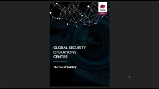 Global Security Operations Centre The Rise Of Auditing  Mitie Security