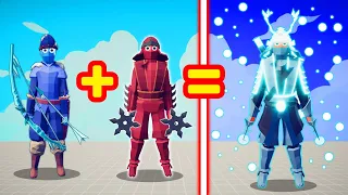 FUSION OF SENSEI + SUPER ICE ARCHER | TABS - Totally Accurate Battle Simulator