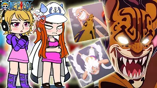 One piece Yonko children react to Luffy | Part 3 | 👒 Onepiece | GachaClub