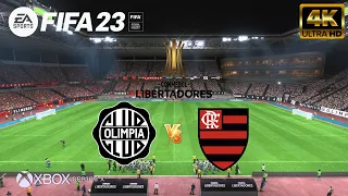 FIFA 23 - Olimpia vs Flamengo | CONMEBOL LIBERTADORES - OCTAVOS | Next Gen [4K 60FPS]