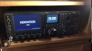 Kenwood ts990 boot up as sole people don’t know how to set them up