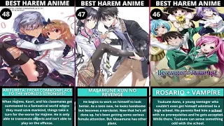 TOP 50 BEST HAREM ANIME OF ALL TIME RANKED