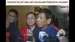 Duterte, nanawagan kay PBBM na palakasin ang NTF-ELCAC