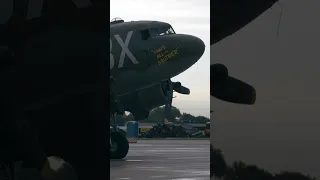 The ACTUAL C-47 that led the main airborne invasion in to Normandy on D-Day #ww2 #history #warbird