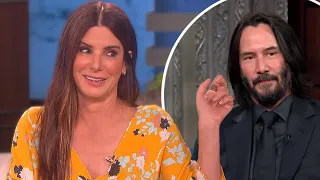 Keanu Reeves Being Thirsted Over By Female Celebrities! (Sandra Bullock, Winona Ryder +)