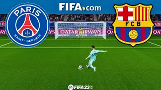 PSG vs. Barcelona - Friendly Match Penalties | PC [4K60]