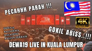 4K UHD | KONSER DEWA19 DI KUALA LUMPUR | DEWA19 LIVE CONCERT IN KUALA LUMPUR, MALAYSIA 9 SEPT 2022