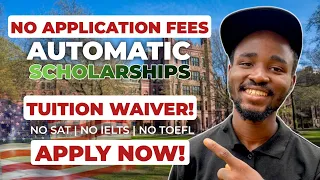 Study with Scholarships for International Students 2023 /2024/2025 | No application fees APPLY NOW!