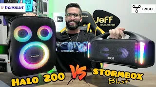 Tronsmart HALO 200 Vs TRIBIT STORMBOX BLAST: Qual Caixa de som levou a MELHOR? (Comparativo)