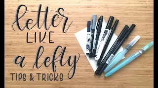 Letter Like a Lefty | Episode 3 | Tips & Tricks