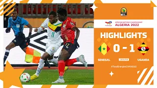 Senegal 🆚 Uganda Highlights - #TotalEnergiesCHAN2022 group stage - MD2